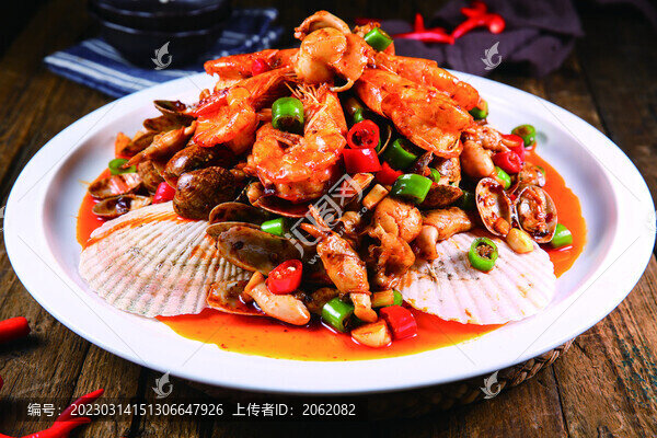 手抓海鮮