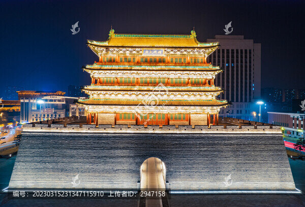 山西省太原市五一廣場(chǎng)景觀