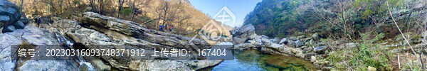 廬山風(fēng)景山澗