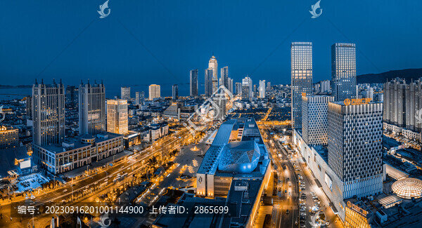 煙臺(tái)城市夜景