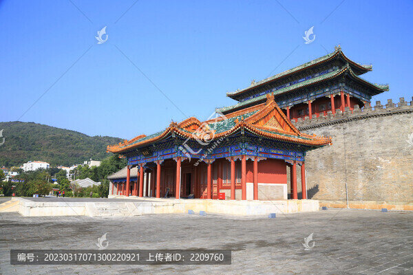 團城演武廳側(cè)面