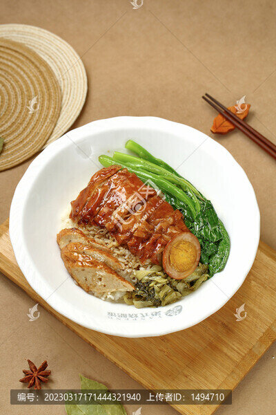 招牌燒鴨飯
