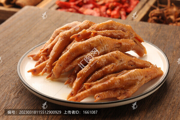香辣雞爪
