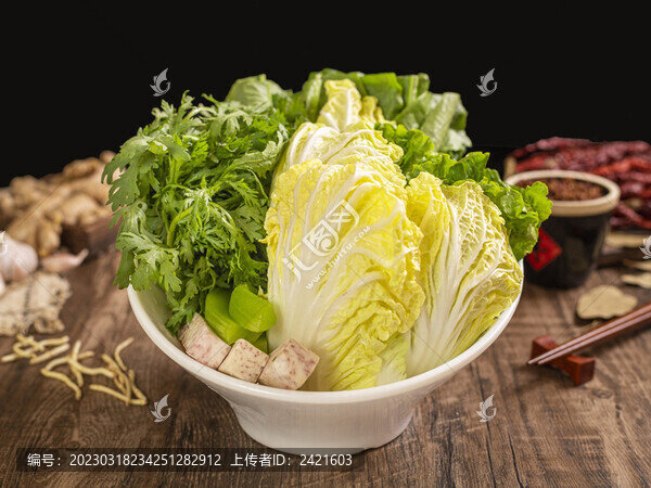 青菜拼盤(pán)