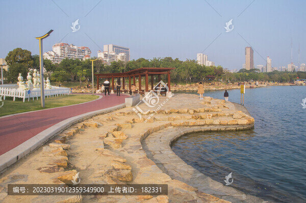 海滄灣公園水岸園林風(fēng)光