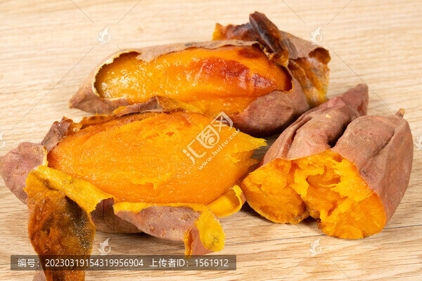 烤蜜薯