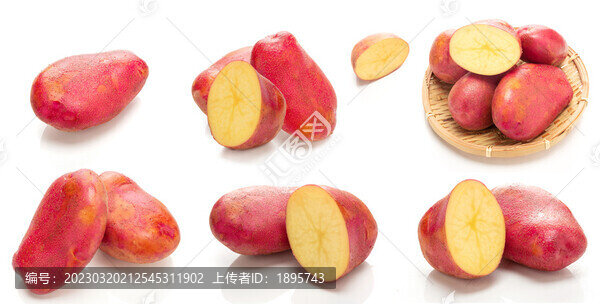 紅皮黃心土豆