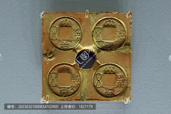 大吉大富大通五銖疊鑄陶范-匯圖網(wǎng) www.fosd68.com 大吉大富大通五銖疊鑄陶范