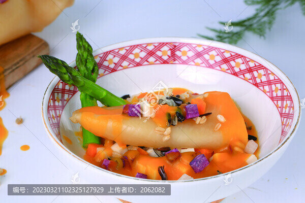 五谷雜糧扣花膠