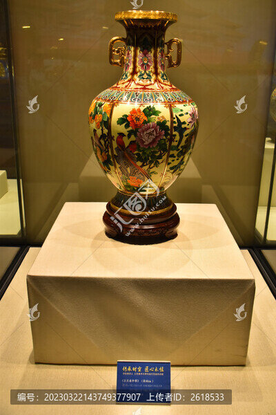 景泰藍(lán)藝術(shù)瓶