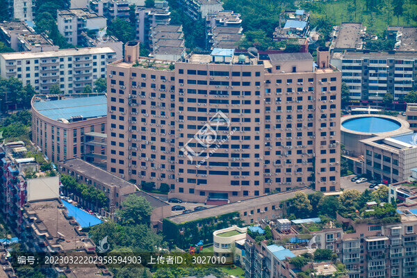 成都市區(qū)俯瞰