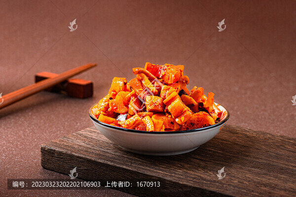 香辣蘿卜干