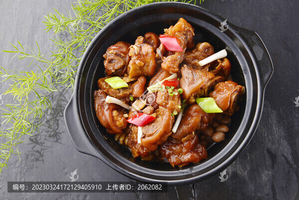 花生豬手煲
