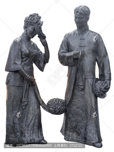 婚禮拋繡球場景