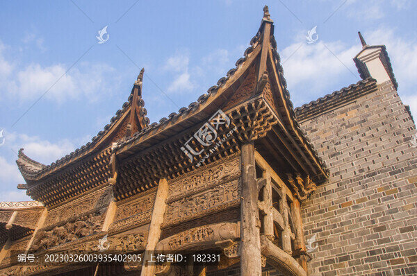 客家牌匾博物館建筑局部