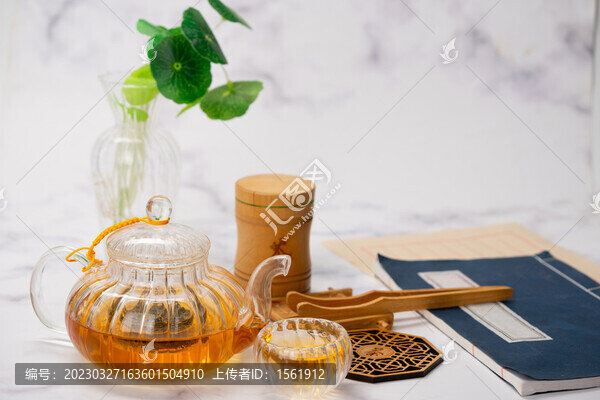 唯美風(fēng)格的茶飲
