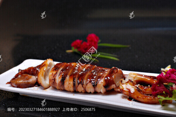 汁燒魷魚