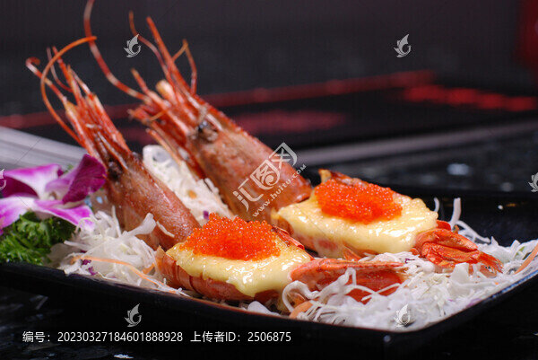 芝士焗大蝦
