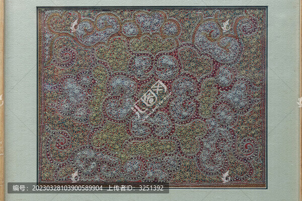 貴州博物館苗族刺繡