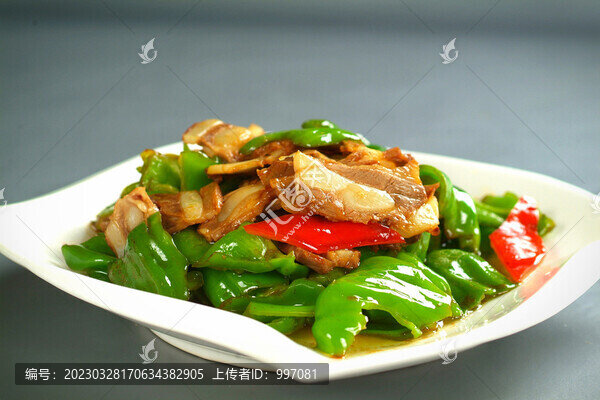 軟骨肉炒青椒