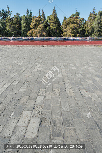 北京天壇公園的古建筑