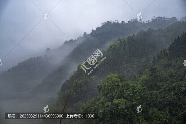 自然風(fēng)景云霧