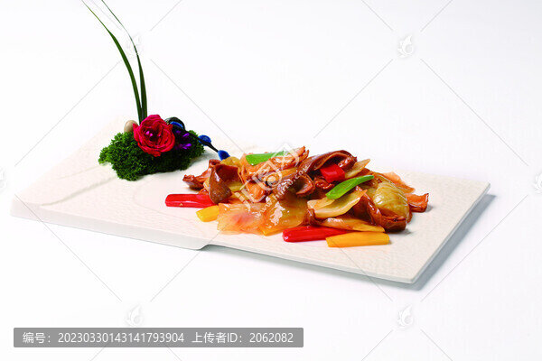 酸菜炒豬肚