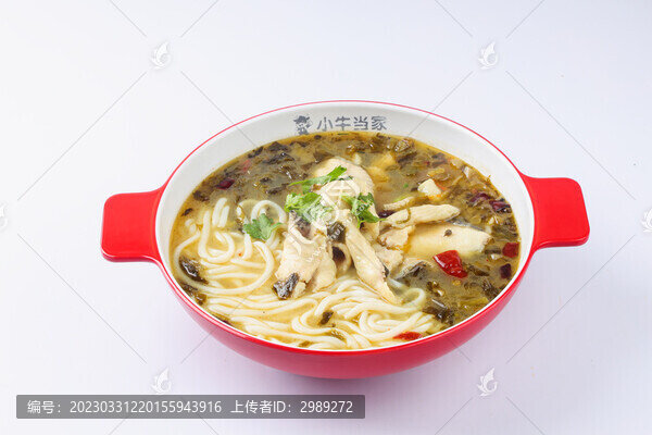 酸菜魚米線