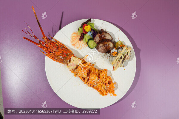 龍蝦意面