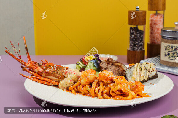龍蝦意面