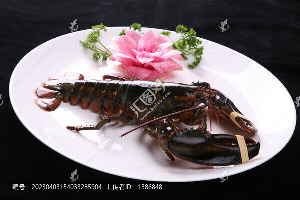 蒜茸開邊龍蝦仔