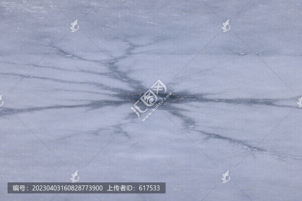 冰面裂紋