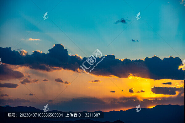 絢麗日落