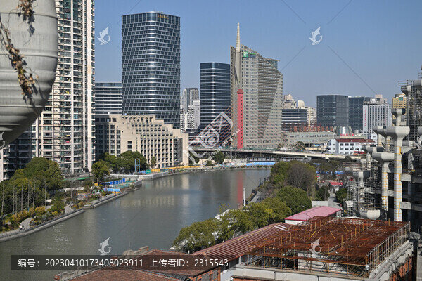 上海蘇州河沿岸建筑