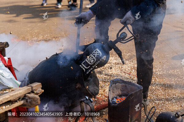 蹦爆米花