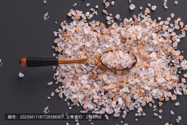 粉紅色的玫瑰鹽