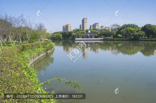 漳浦西湖湖畔風(fēng)情