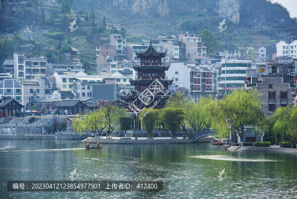 鎮(zhèn)遠古城鎮(zhèn)江樓