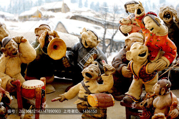 演出場(chǎng)景雕塑