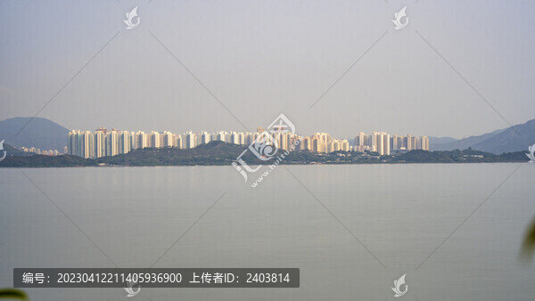 香港元朗濱海建筑高樓