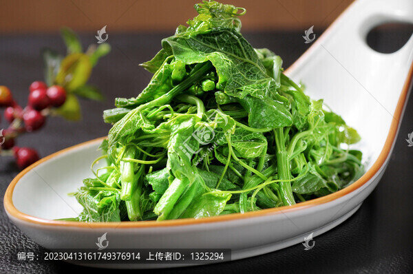 熗拌南瓜苗