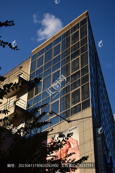日本東京城市街景