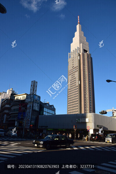 日本東京城市街景