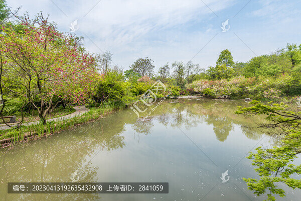 南京棲霞山桃花澗風(fēng)光