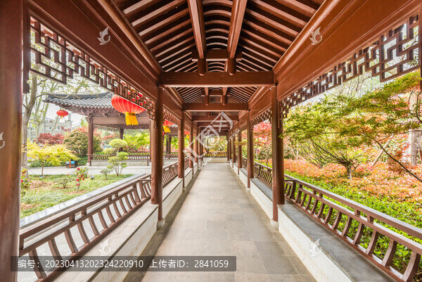 南京棲霞山楓樹(shù)園林建筑
