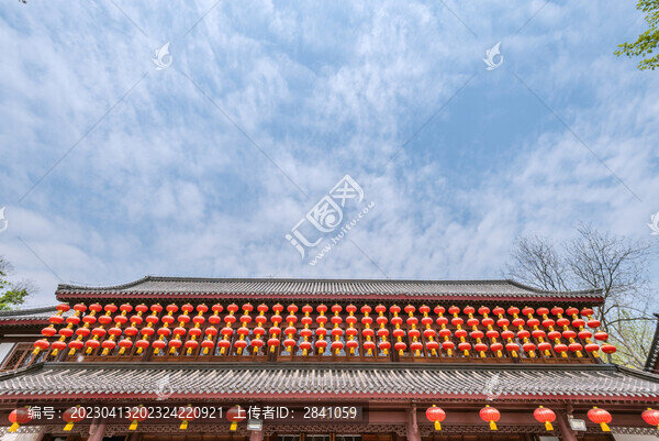 南京棲霞山楓樹園林建筑