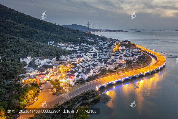 岱心灣夜色
