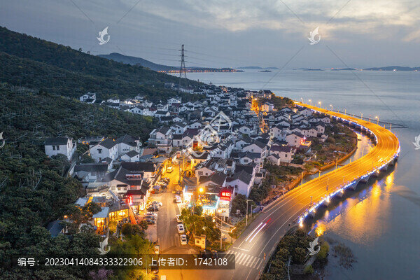 岱心灣夜色