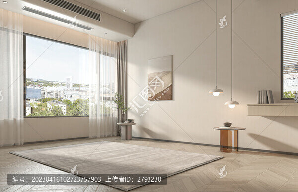 現(xiàn)代臥室3D空場景