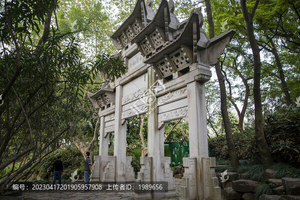 惠山古鎮(zhèn)古牌坊